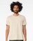 BELLA + CANVAS Short Sleeve CVC Jersey T-Shirt Unisex Fit Wear, Custom Printing Soft Cotton Blend Tee